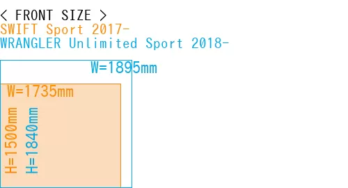 #SWIFT Sport 2017- + WRANGLER Unlimited Sport 2018-
